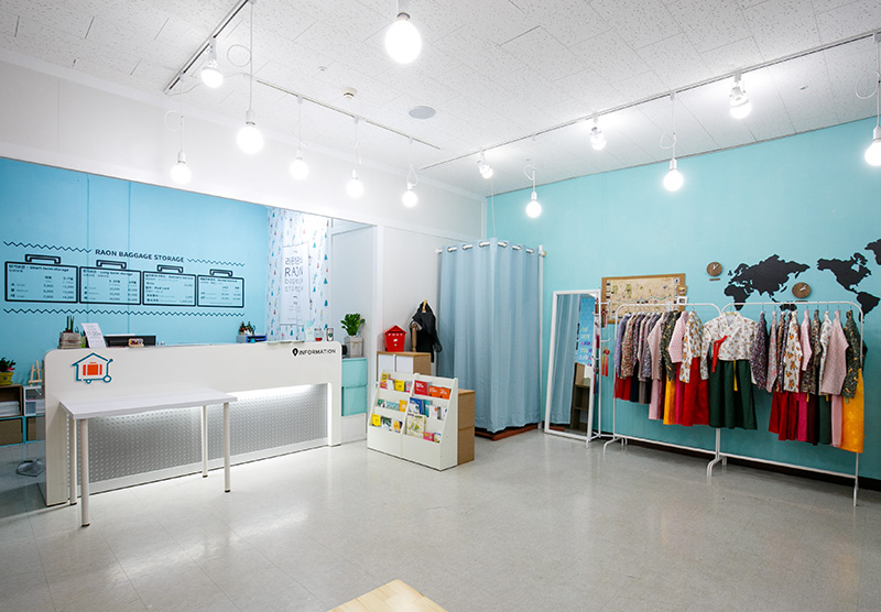 弘大入口站 RAON生活韩服租赁